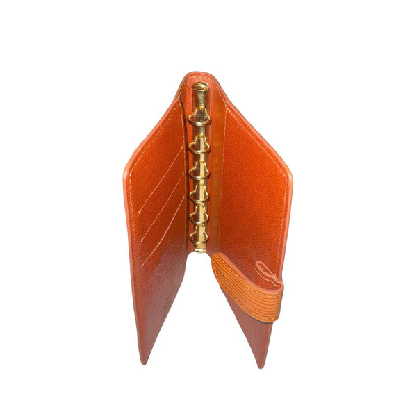LOUIS VUITTON Epi Leather Agenda Cover Orange CA0998 - Picture 9 of 15